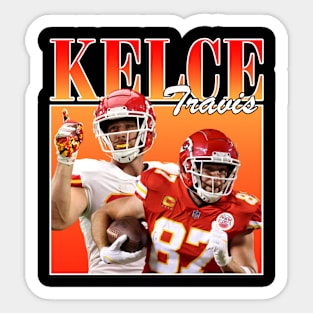 Travis Kelce Vintage Sticker